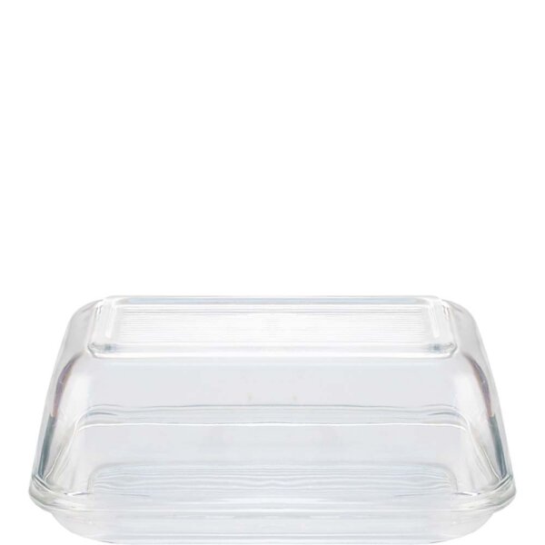 Butterdose 17x10,5cm mit Deckel  (VPE 1 St.)