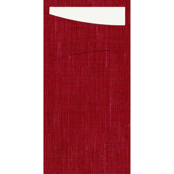 bordeaux/weiß