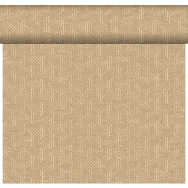 Woven natural brown - unbleached